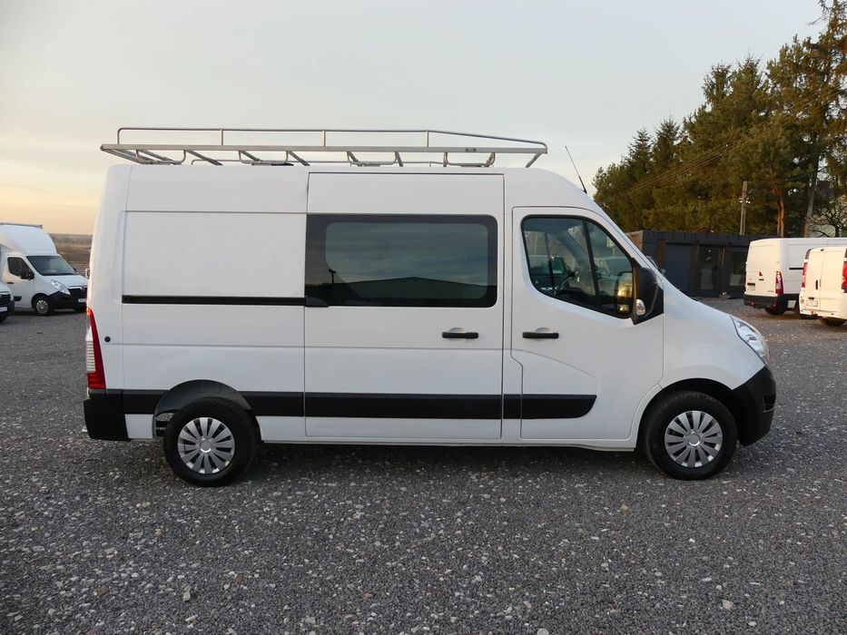 Renault MASTER 2.3DCI*125KM*L2H2  Tylko 234000km przebiegu*Klima*Oryginał*Serwis*3 osobowy*Zadbany