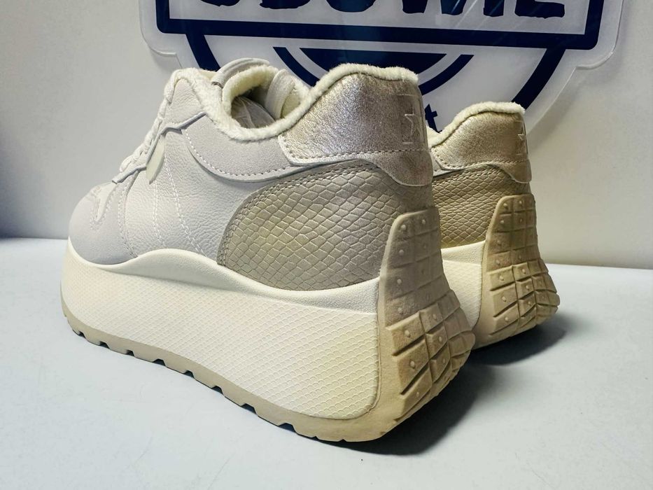 Big Star ocieplane sneakersy beżowe SS274008    37 - 41