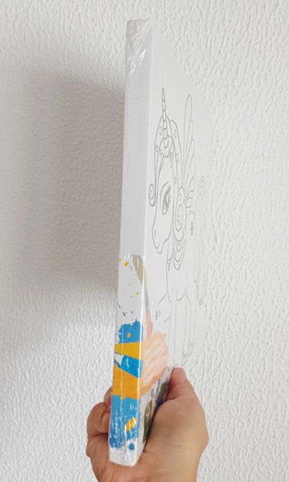 Tela infantil para pintar