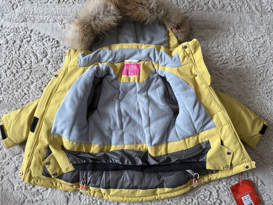 Зимовий мембранний термо комбінезон на дівчинку 98-122 jie.reimo