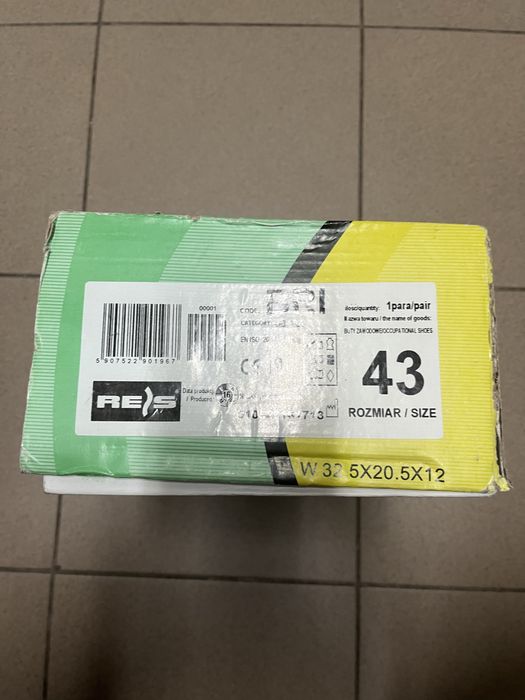 Buty zawodowe REIS INDREIS 43