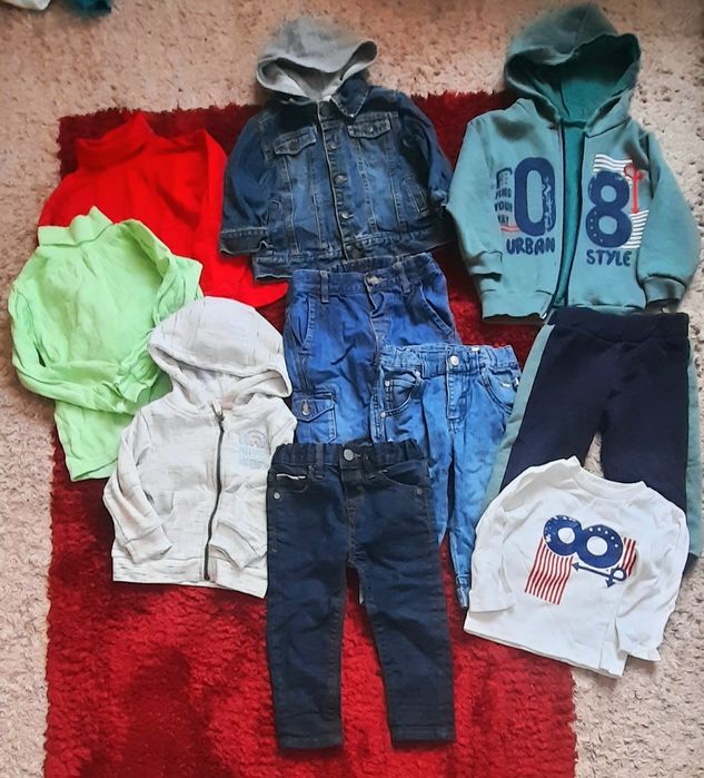 Пакет теплого одягу для хлопчика 1 рік