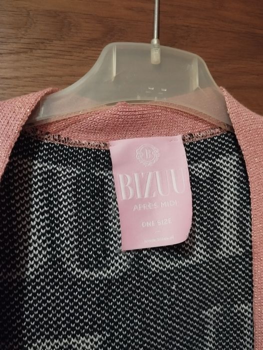 Kardigan BIZUU uniwersalny rozmiar Bardzo dobry stan