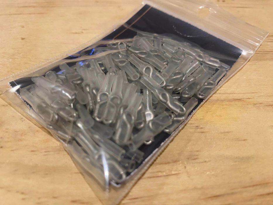 Clips rápidos com manga retratil · para pesca desportiva