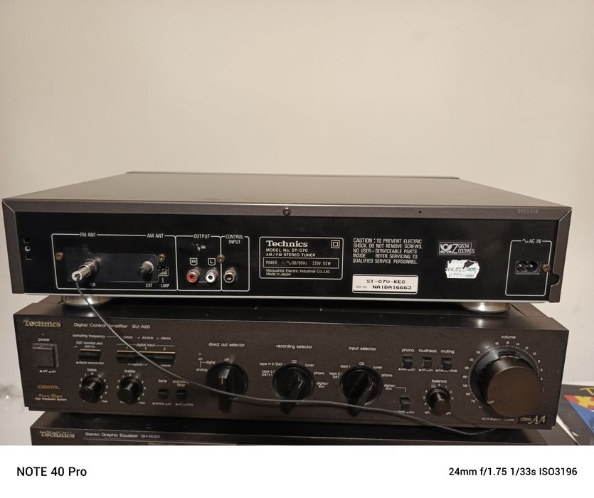 Technics tuner -radio.