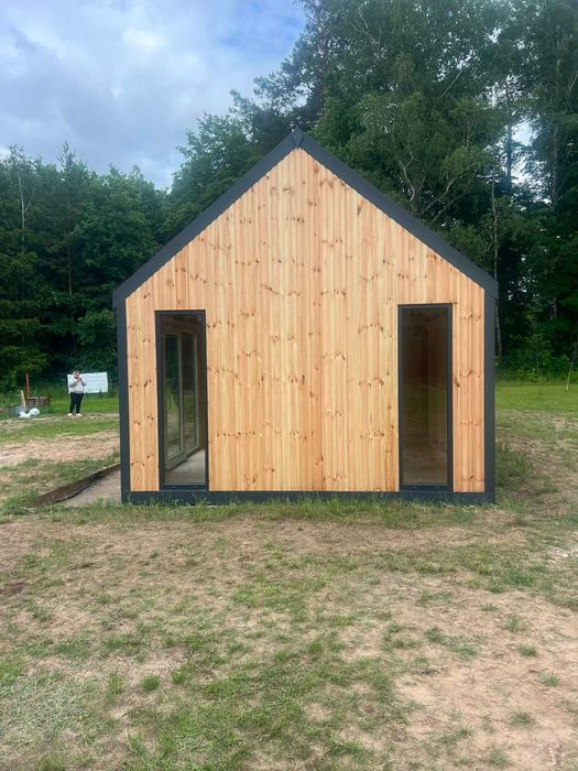 Domek letniskowy "Nowoczesna Stodoła" 7x4