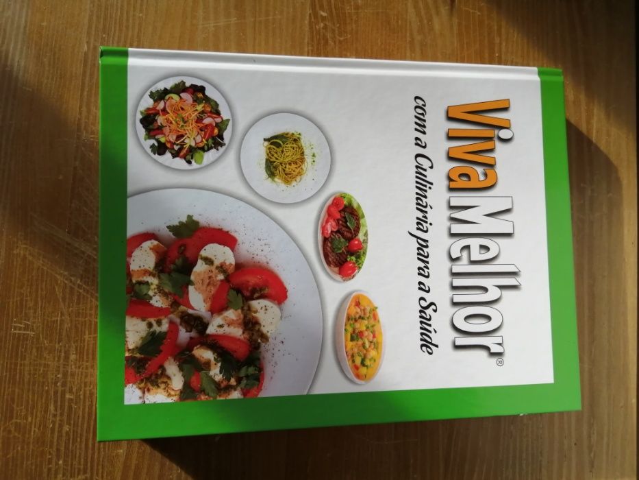 Livro de comida saudável viva melhor