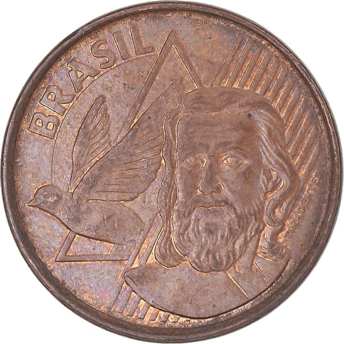 Moeda, Brasil, 5 Centavos, 2013