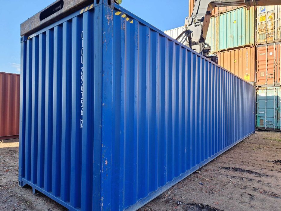 Kontener morski 40 HC, podwyższany, 12 metrów, rok prod 2021/2022