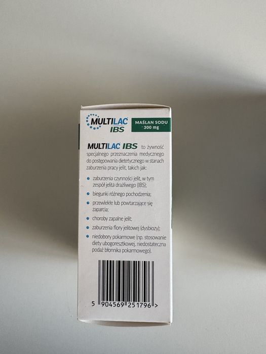 Zestaw Multilac: IBS (60 kaps.) + Synbiotyk (10 kaps.) Nowe