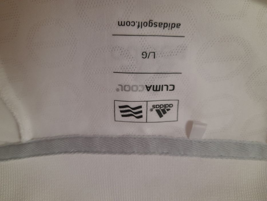 Оригинал  Adidas ClimaCool спортивная футболка поло как новая, L