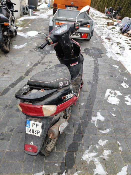 Skuter router coliber 50 4t 10 cali koła