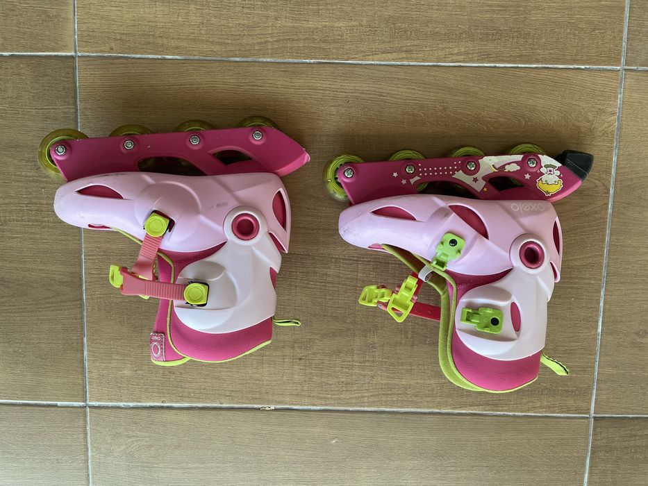 Patins em linha para menina