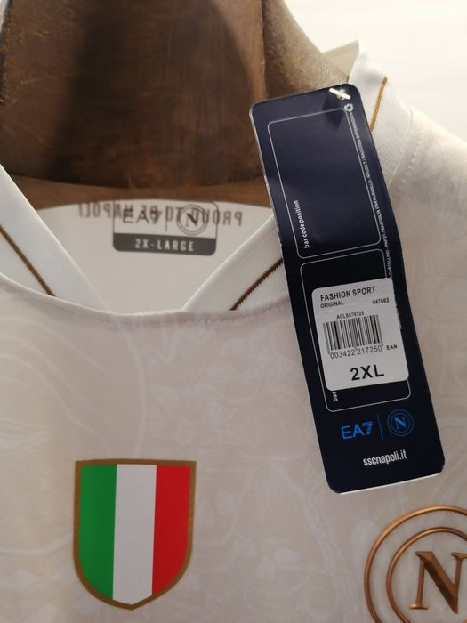 Camisola de futebol do Nápoles