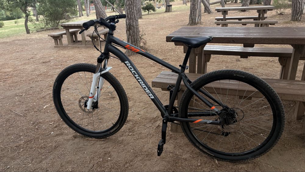 Bicicleta BTT aro 27,5 tamanho L com pouco uso serca  de 3 messes