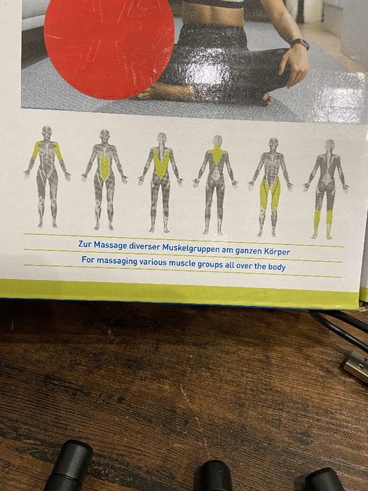 Масажний пістолет, масажер перкусійний, Weinberger SM-423A