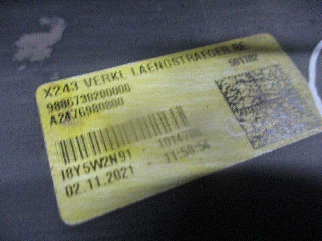 Embaladeira direita MERCEDES-BENZ EQB (X243)