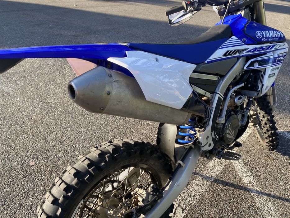 Yamaha wr450f 2017 matriculada