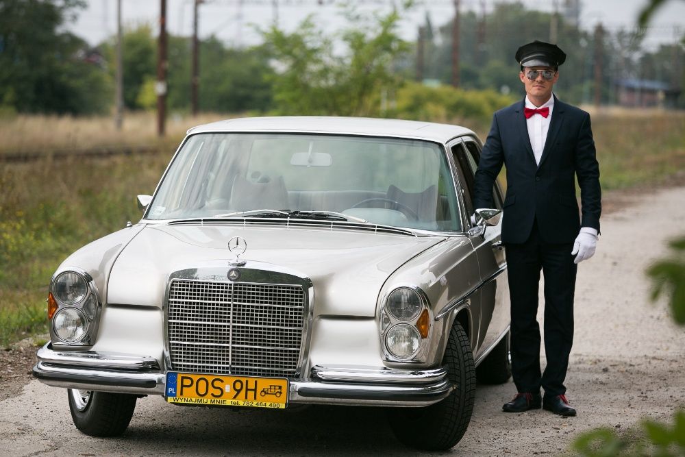 Auto do ślubu Szczecin, Police. Mercedes w108