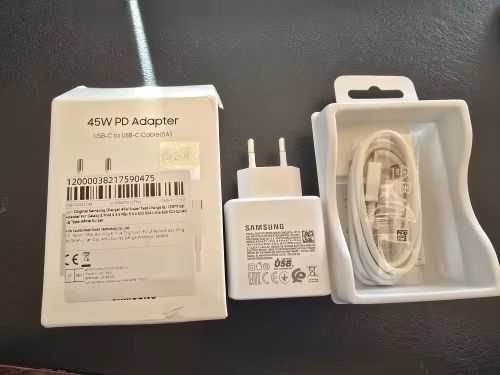 Szybka Ładowarka Zasilacz do telefonów Samsung 45W Super Fast Charge