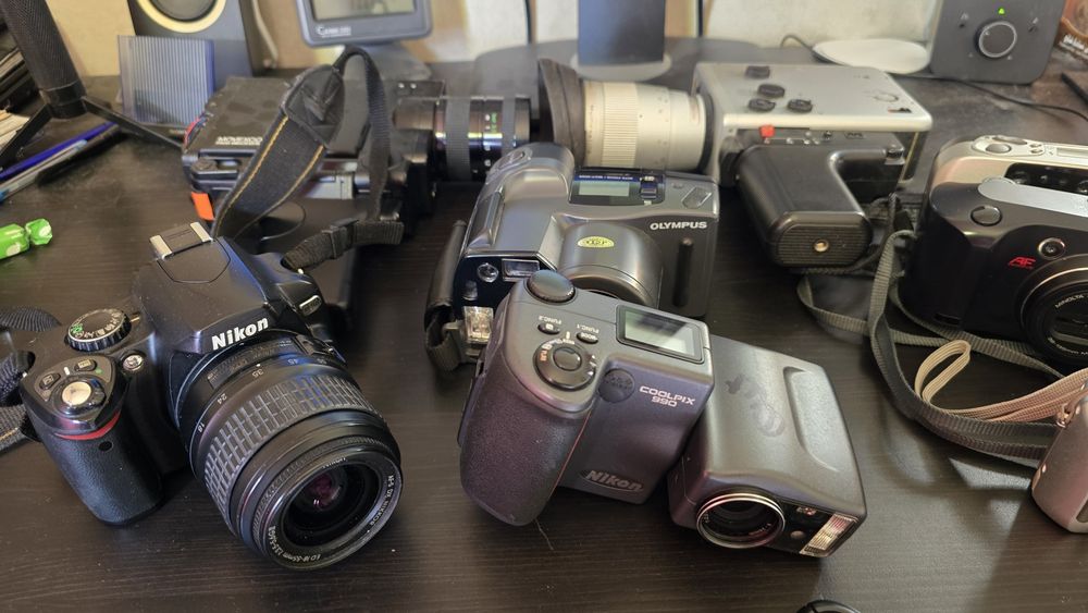 Фотоаппараты зарубежного производства разные на запчасти