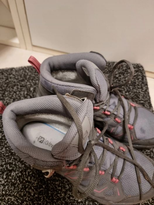 Damskie wyswysokie buty trekingowe Salomon Tibai GTX