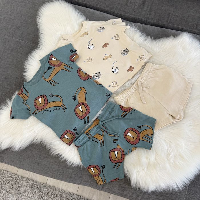 Костюми / футболки шорти next h&m 6-9 м 74 см