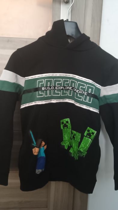 Bluza z kapturem Minicraft MOJANG 9-10 lat