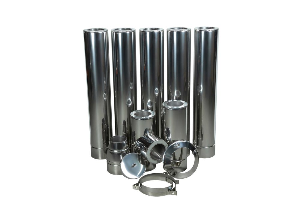 Димоходи з нержавіючої сталі. Купити димохід зі знижкою від 10%