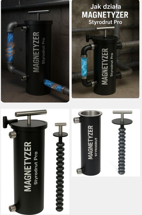 Magnetyzer Filtr NAJLEPSZY Styrodrut PRO55 3/4 duży 55 cm x 11.5 cm
