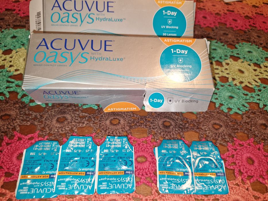 Soczewki kontaktowe Acuvue jednodniowe