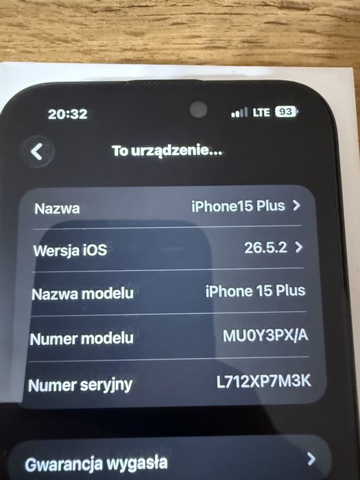 Iphone 15plus 128GB