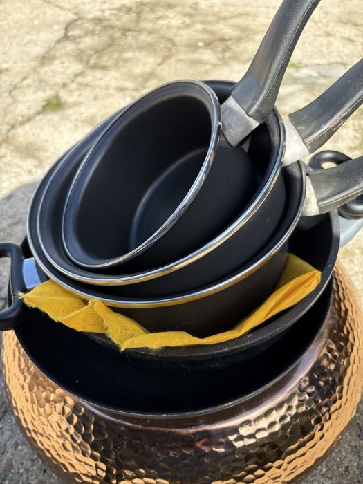 Conjunto de tacho em excelente estado