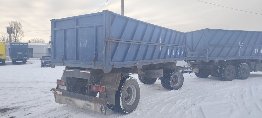 Самоскид  ГКБ КАМАЗ Самосвал прицеп