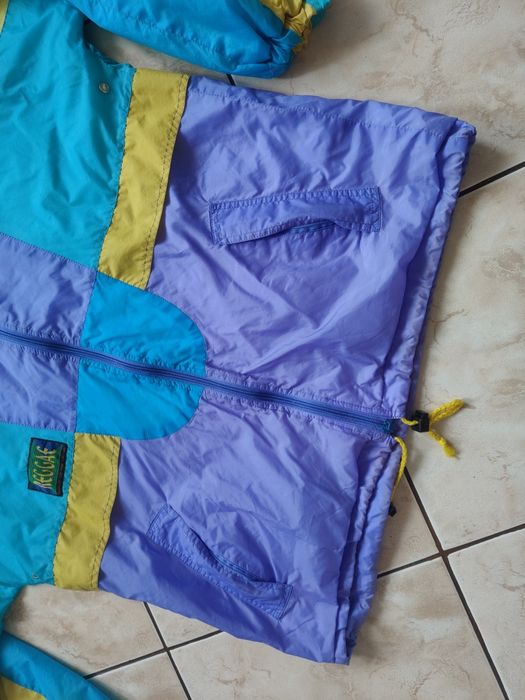 Kultowa wiatrówka lata 90te  unisex Marcel Clair
