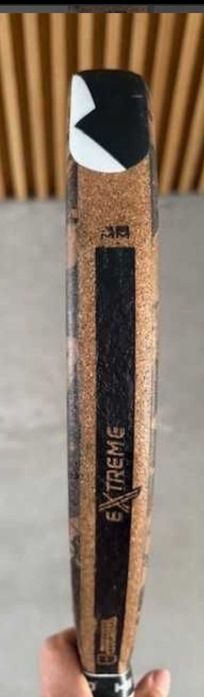 raquete de padel cork extreme balck