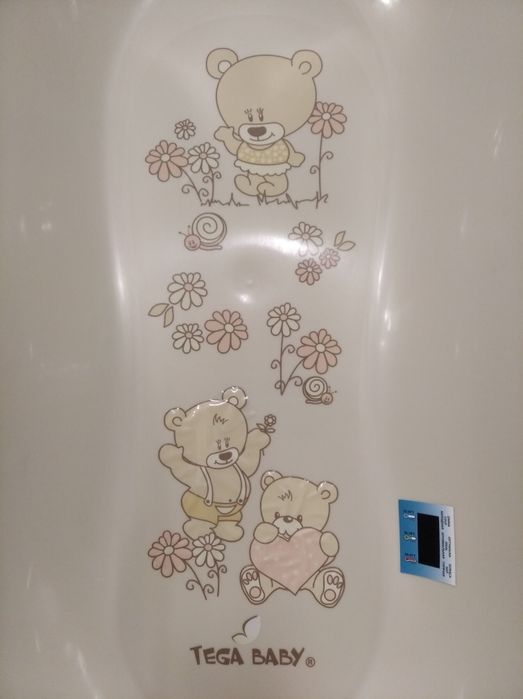 ДЕТСКАЯ ВАННА ванночка с градусником термометром