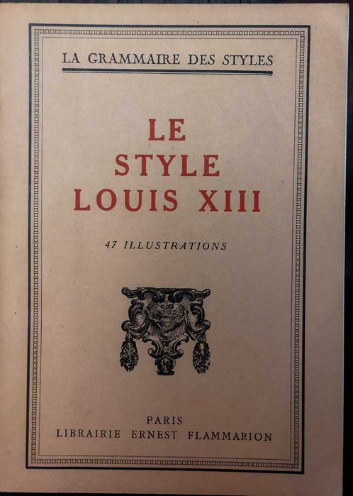 Le style Louis XIII