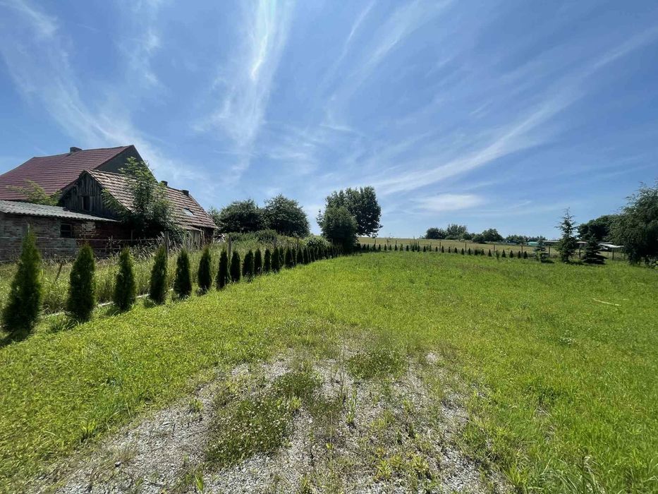 Działka budowlana 1234m2 Siodłkowice gmina Wołów