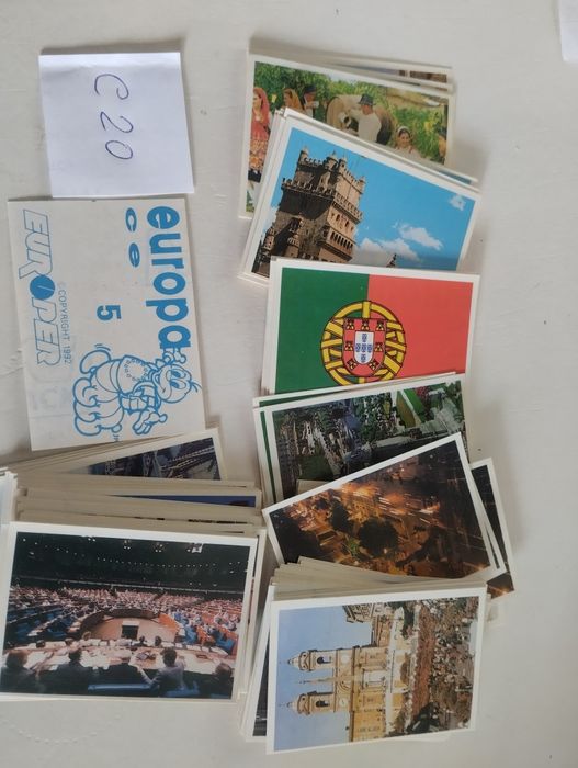(C3) Cromos de 8 coleções