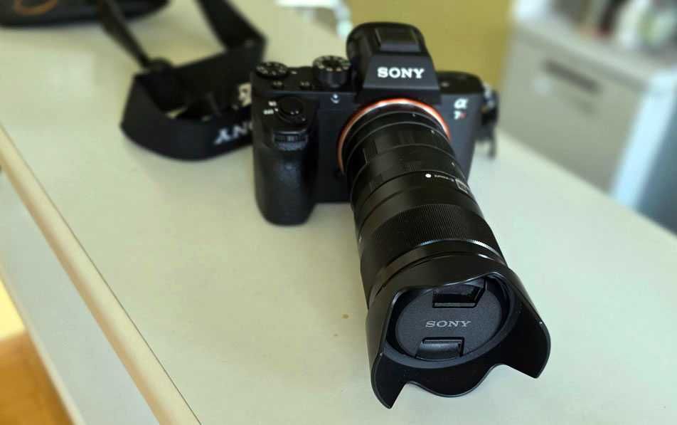 Aparat sony 7R II