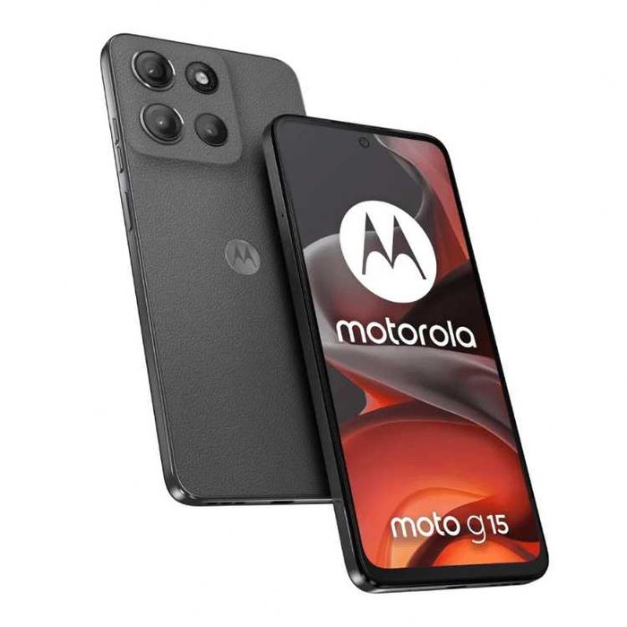 Smartphone Motorola Moto G15 8GB/256GB Dual Sim Cinzento- NOVO