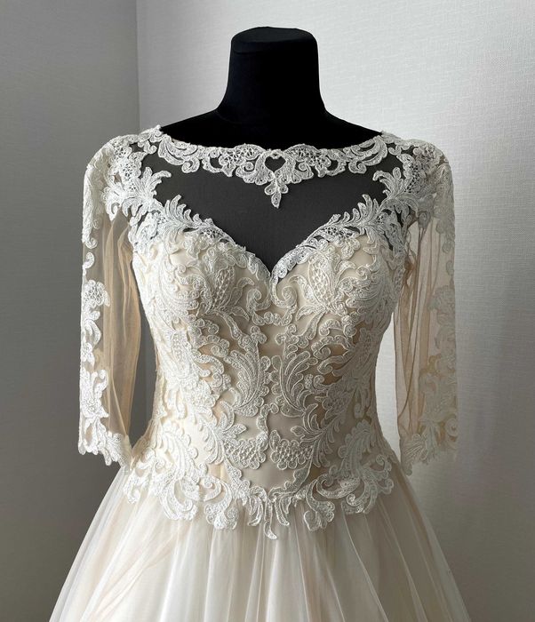 очень красивое свадебное платье