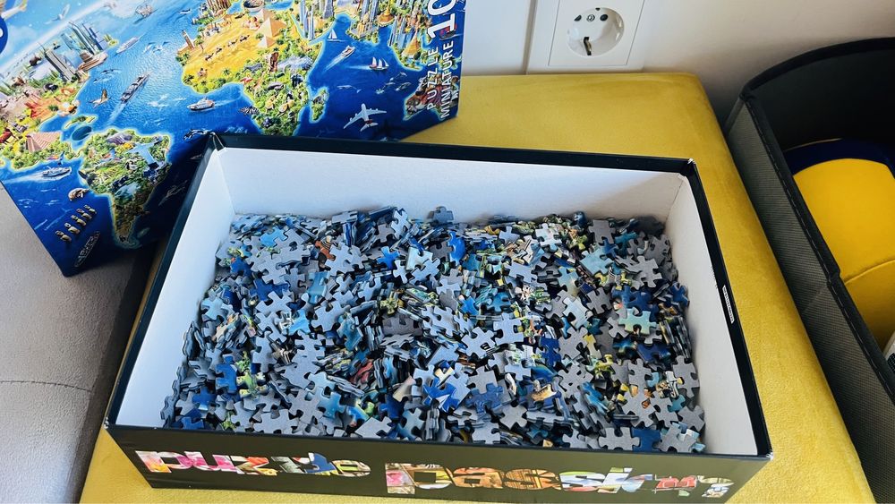 Puzzle 1000 peças mini