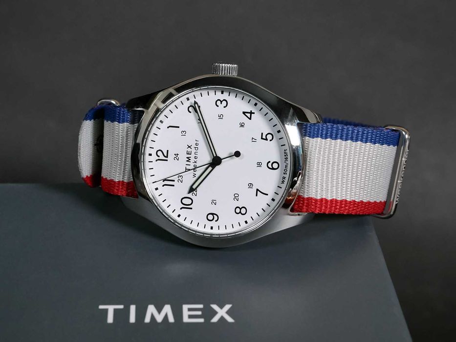 Timex Tw2Y15500 Weekender New England Steel 39 мм