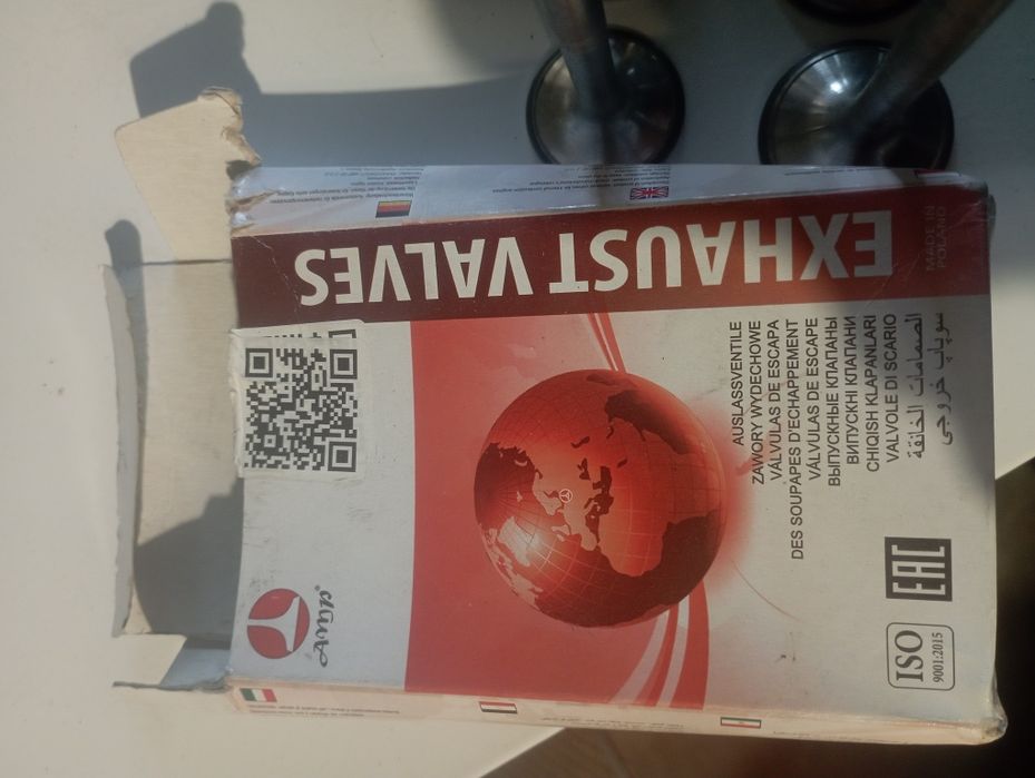 Клапана Рено кенго 1,9