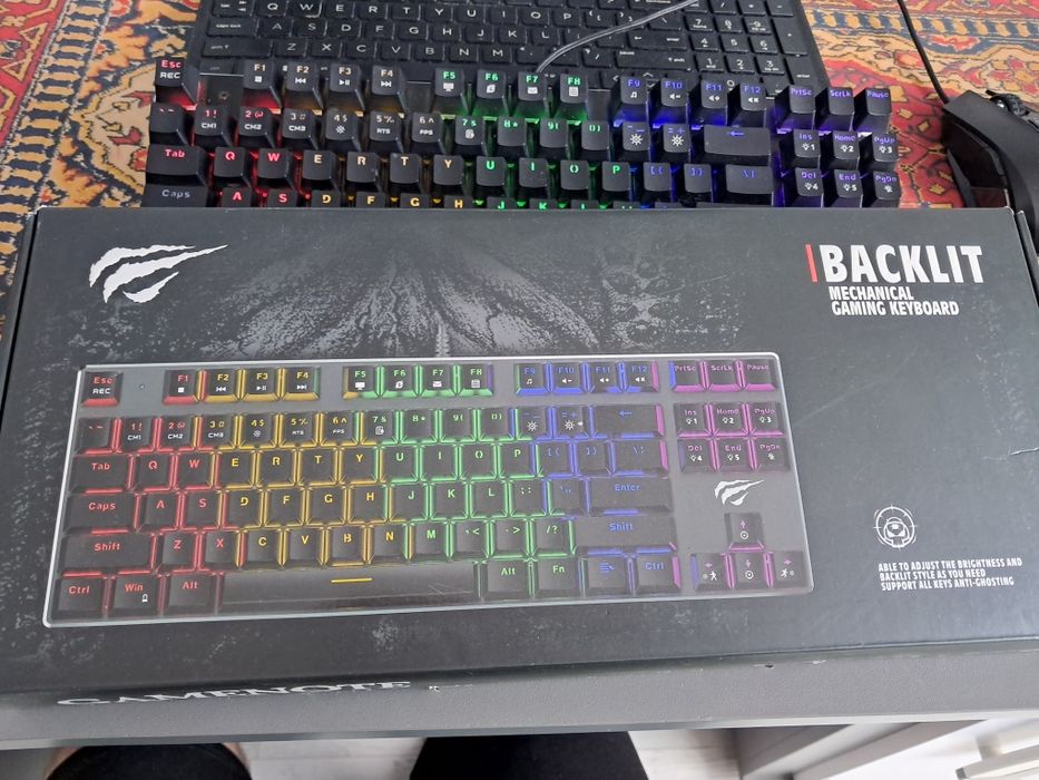 Klawiatura mechaniczna havit KB435L