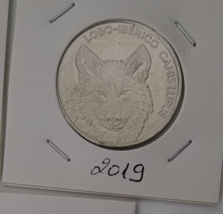 Coleção de 5 moedas "Espécies animais ameaçadas"