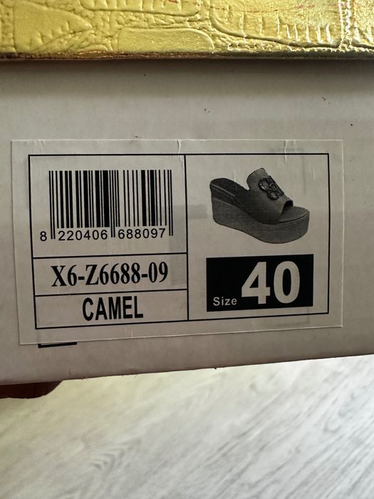 Klapki Tulipano rozmiar 40