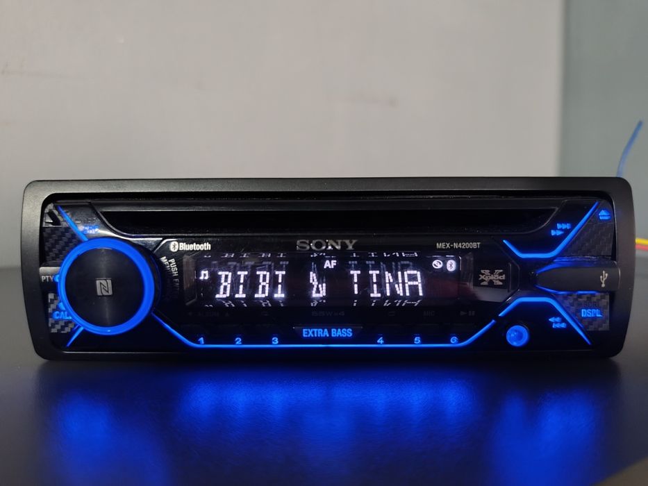 Radio samochodowe Sony MEX N4200BT Bluetooth, NFC, USB